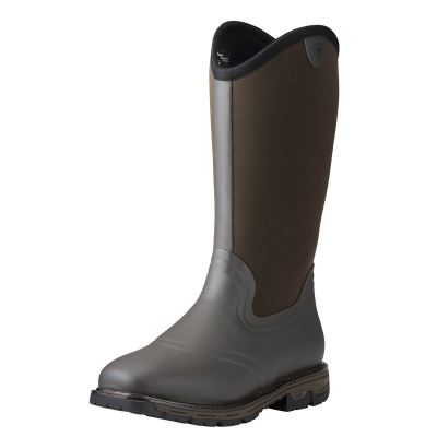 Ariat Conquest Neoprene Koyu Kahverengi Lastik Çizme Erkek (37409-871)